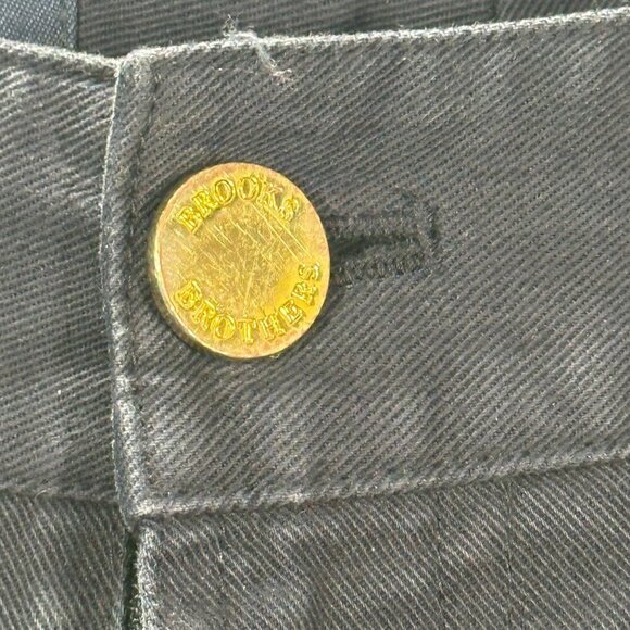 Brooks Brothers Pants Womens 6 Brook E Fit Navy Blue Cotton Stretch Flat Front - Picture 5 of 10